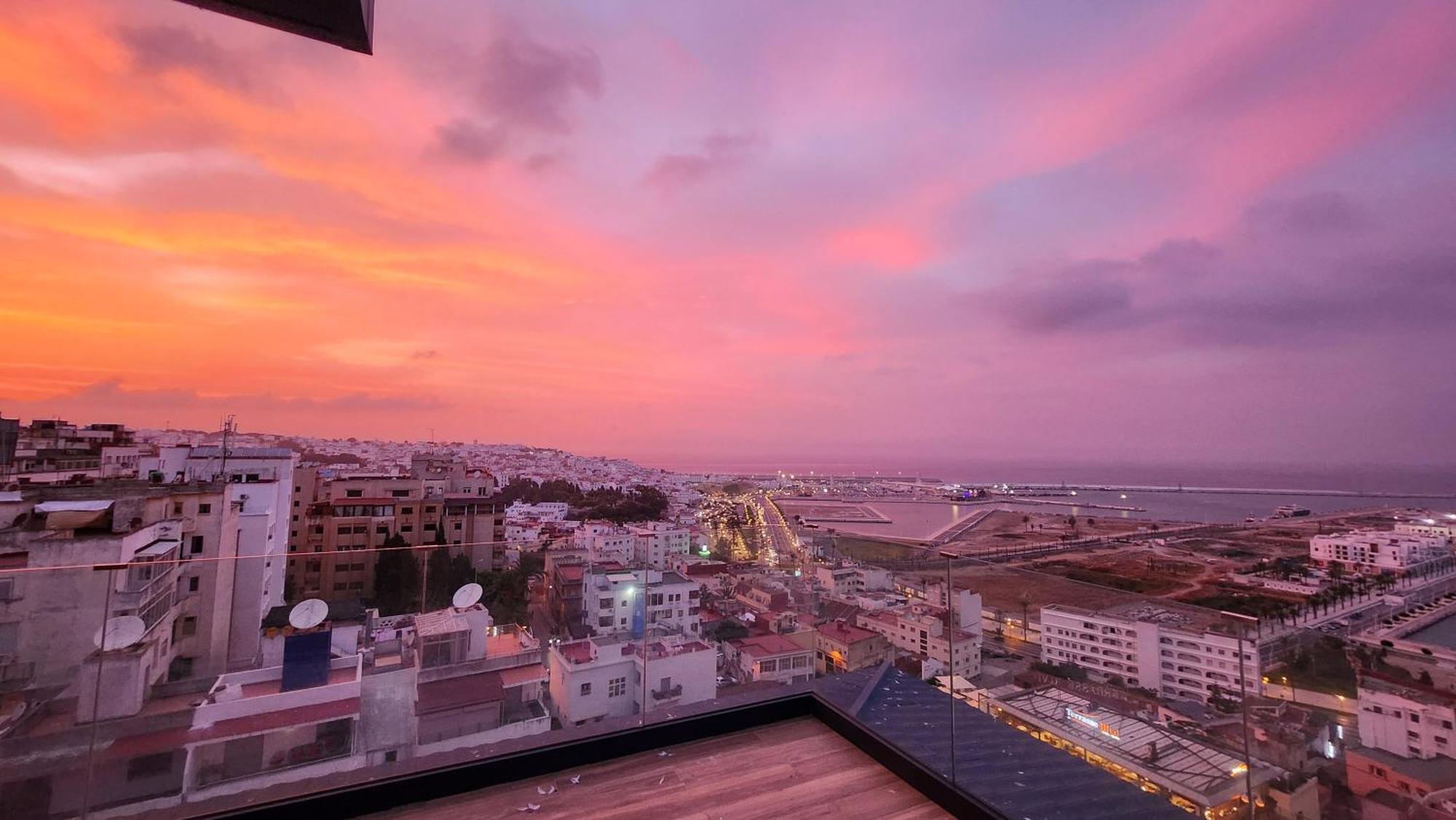 Magnifique Penthouse 160M2 Terrasse 90M2 Vue Mer Tanger Eksteriør billede